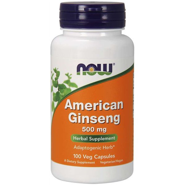 American Ginseng, 500mg - 100 vcaps