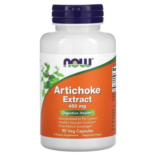 Artichoke Extract, 450mg - 90 vcaps