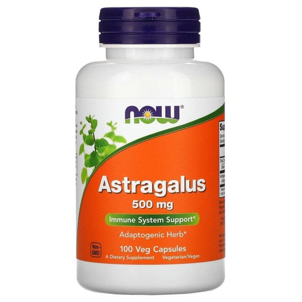 Astragalus, 500 mg – 100 kapsulių