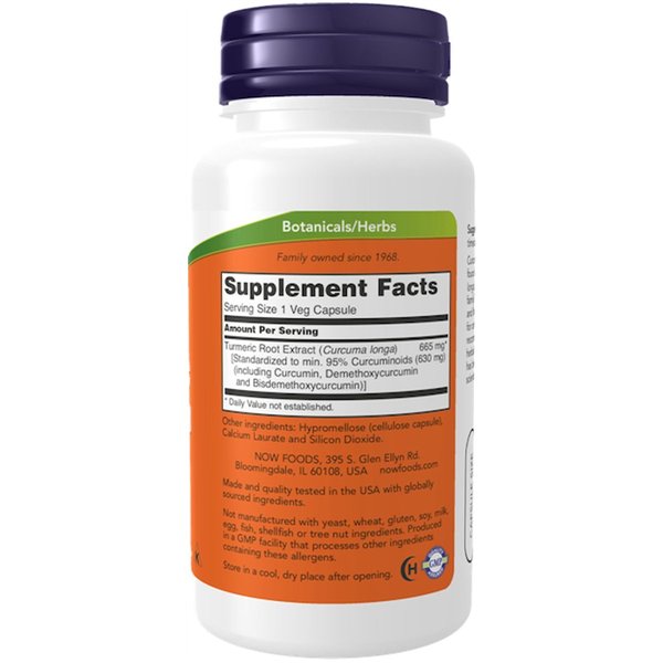 Turmeric Curcumin - 60 vcaps