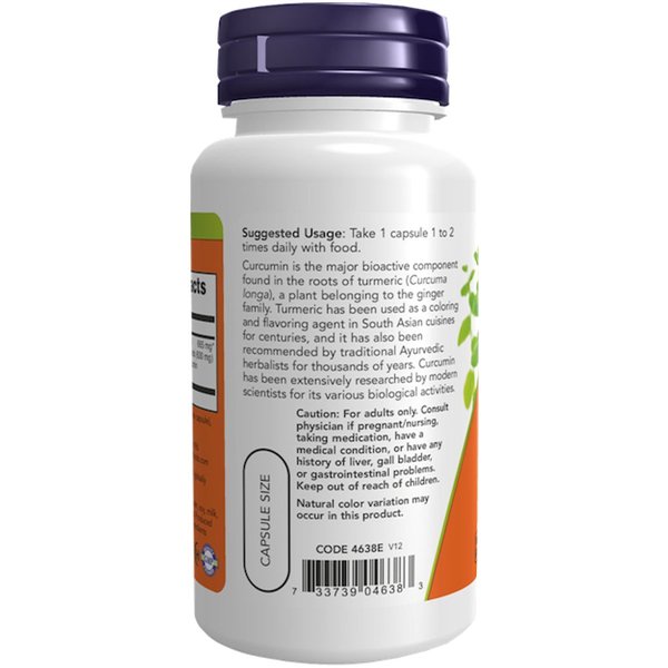 Turmeric Curcumin - 60 vcaps