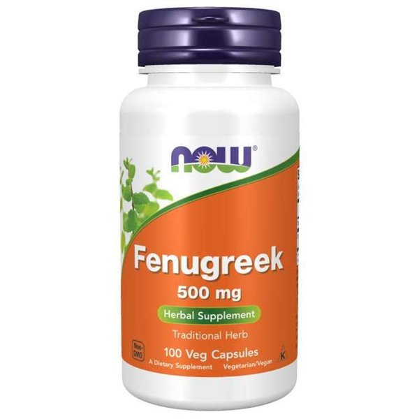 Fenugreek, 500mg - 100 vcaps