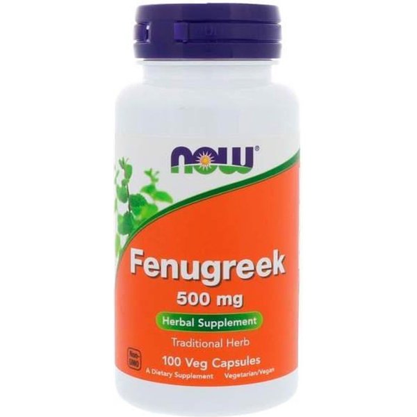 Fenugreek, 500mg - 100 vcaps