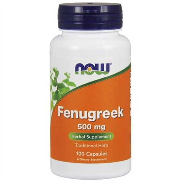 Fenugreek, 500mg - 100 vcaps