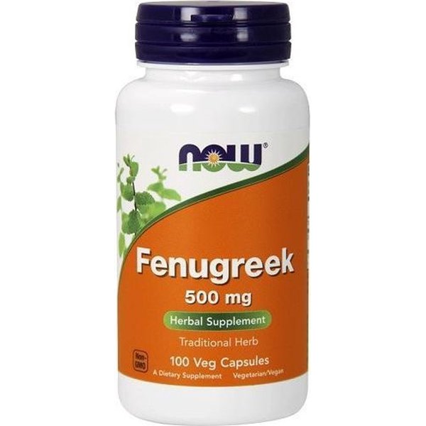 Fenugreek, 500mg - 100 vcaps