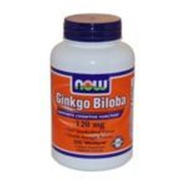 Ginkgo Biloba Double Strength, 120mg - 50 vcaps