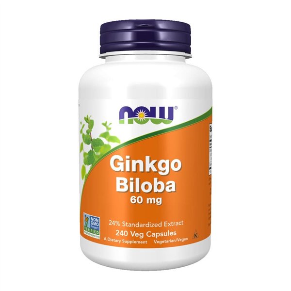 Ginkgo Biloba, 60mg - 240 vcaps