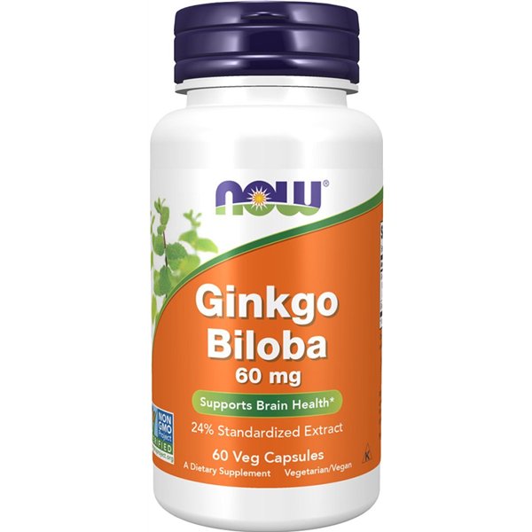 Ginkgo Biloba, 60 mg - 60 v-kapselia