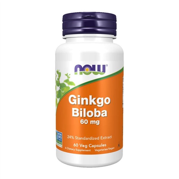 Ginkgo Biloba, 60 mg - 60 v-kapselia