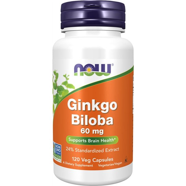 Ginkgo Biloba, 60 mg - 120 kapselia