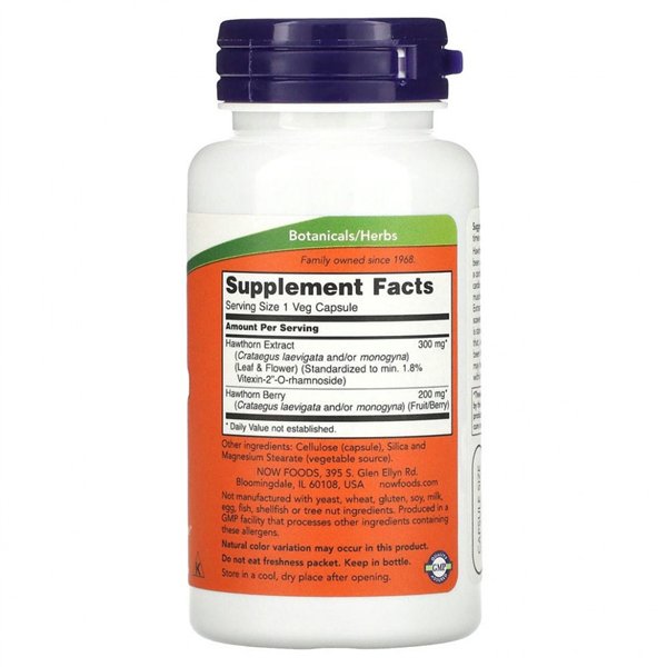 Hawthorn Extract, 300mg - 90 vcaps