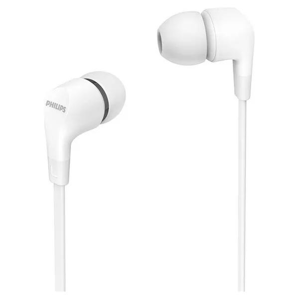 Headphones Philips TAE1105WT/00 White Silicone
