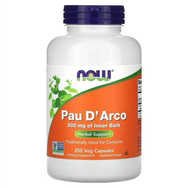 Pau D'Arco, 500mg - 250 vcaps