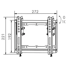 Подставка для ТВ TM Electron 20 kg 17"-42"