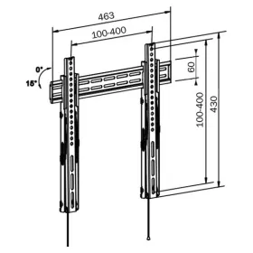 Подставка для ТВ TM Electron 32"-47" 30 Kg