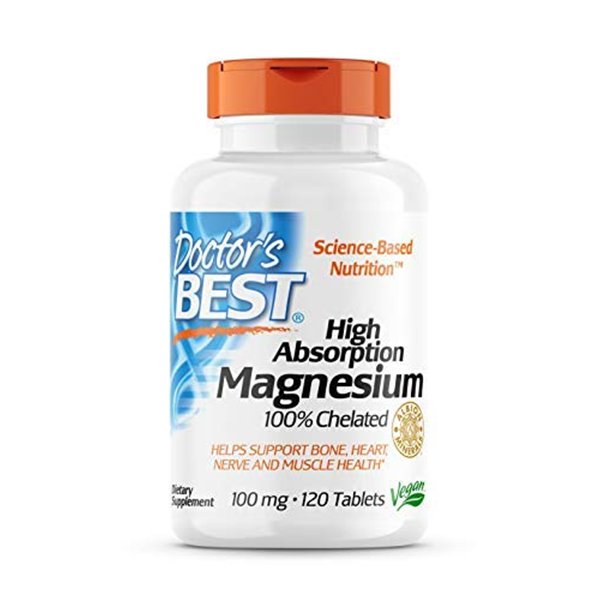 High Absorption Magnesium, 100mg - 120 tablets