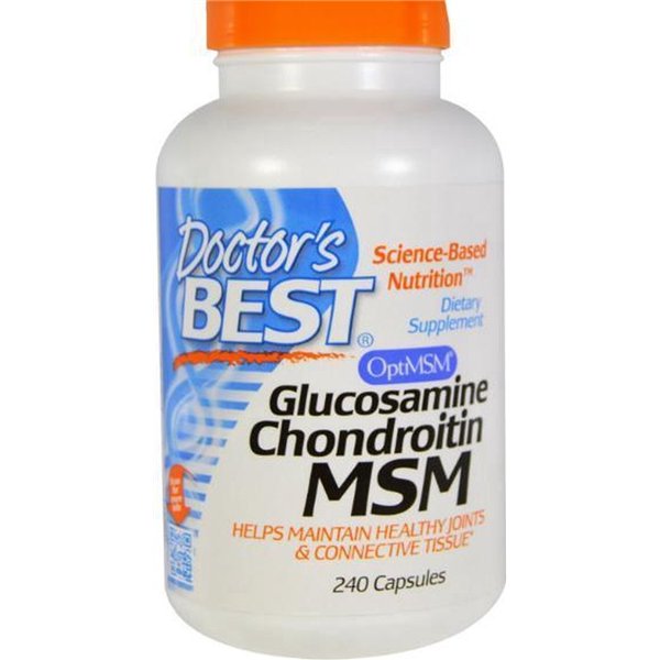 Glucosamine Chondroitin MSM with OptiMSM - 240 caps