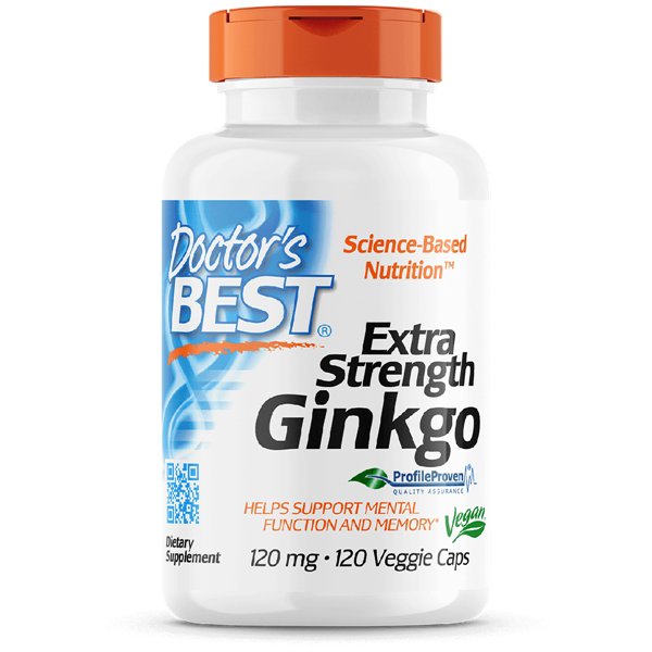 Extra Strength Ginkgo, 120mg - 120 vcaps
