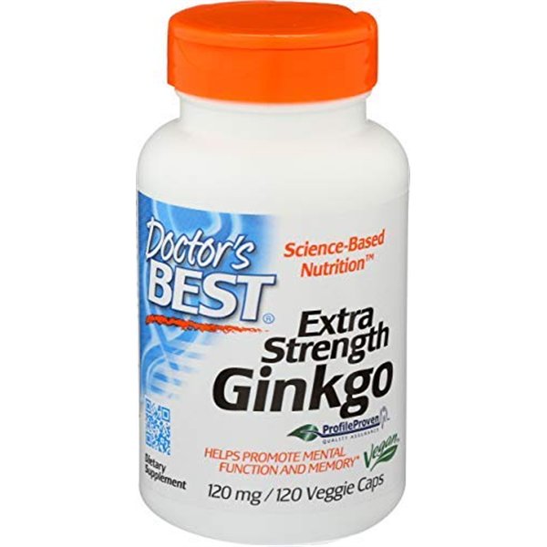 Extra Strength Ginkgo, 120mg - 120 vcaps