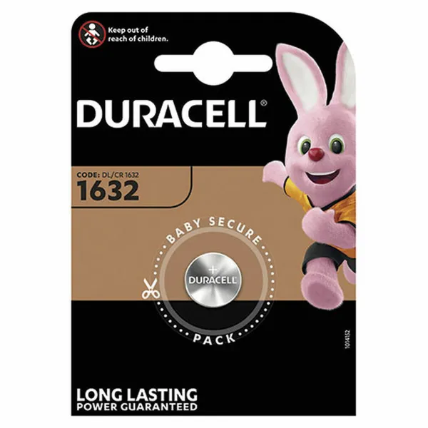 Литиевая батарейка DURACELL CR1632 3V