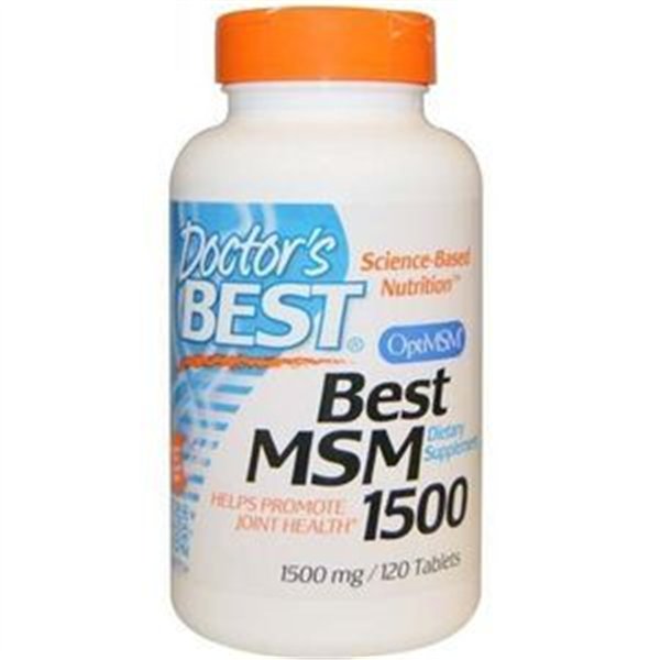 MSM ar OptiMSM vegāns, 1500 mg - 120 tabletes