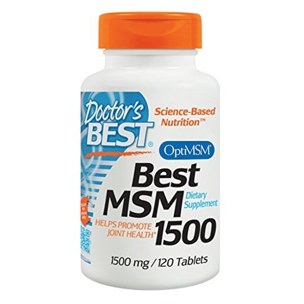 MSM ar OptiMSM vegāns, 1500 mg - 120 tabletes