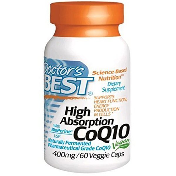 Augstas absorbcijas CoQ10 ar BioPerine, 400 mg - 60 v-kapsulas