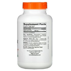  Alfa-lipoīnskābe, 600 mg - 180 v-kapsulas
