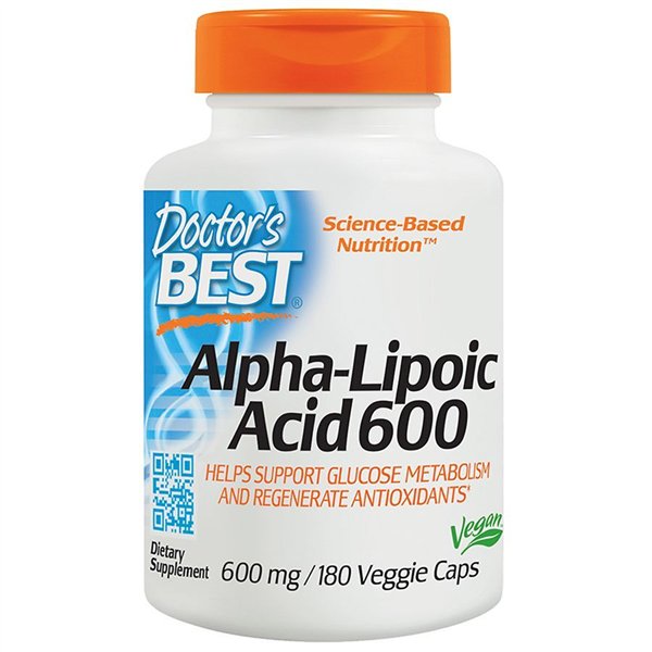  Alfa-lipoiinihappo, 600 mg - 180 v-kapselia