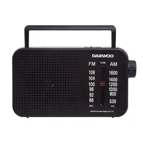 Atskaņotājs Daewoo DW1123 Melns AM/FM Retro