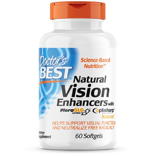 Dabīgi redzes uzlabotāji - 60 mīkstās kapsulas