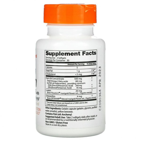 Luonnolliset näönparannusaineet - 60 pehmeää kapselia