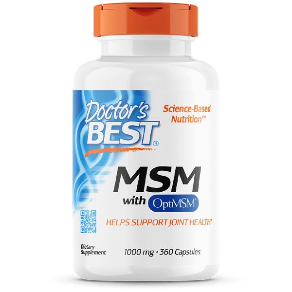 MSM su OptiMSM, 1000 mg - 360 kapsulių