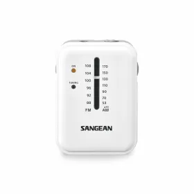 Atskaņotājs Sangean Balts AM/FM
