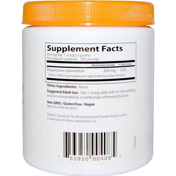 High Absorption Magnesium, Powder - 200g