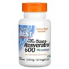 Trans-resveratrolis 600, 600 mg - 60 v kapsulių
