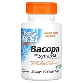Bacopa ar Synapsa, 320 mg - 60 v-kapsulas