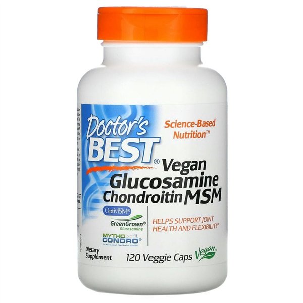 Vegan Glucosamine & Chondroitin & MSM - 120 vcaps