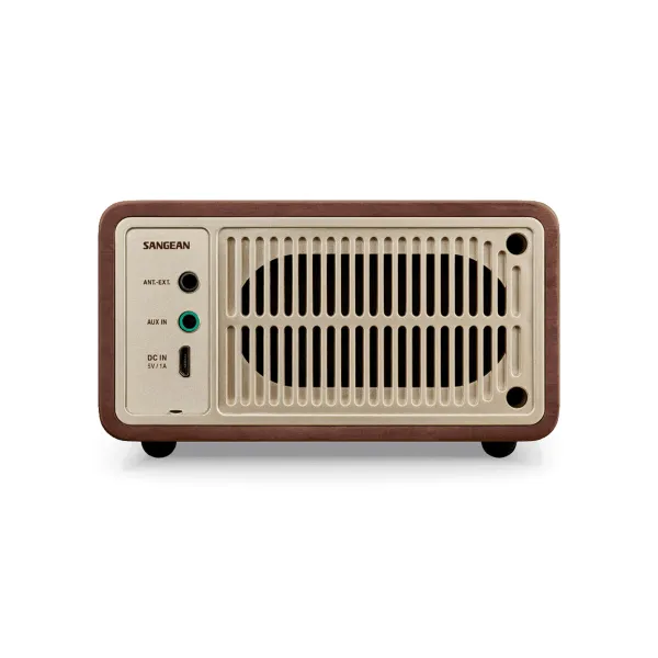 Portable Bluetooth Radio Sangean Retro Wood FM