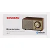 Portable Bluetooth Radio Sangean Retro Wood FM