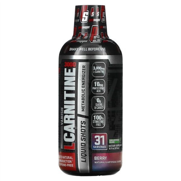 L-Carnitine 3000, Berry - 473 ml.