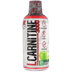 L-Carnitine 3000, Green Apple - 473 ml.