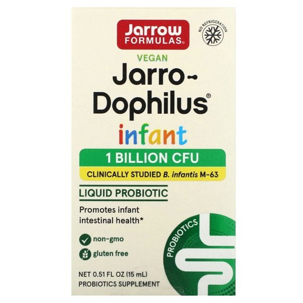 Jarro-Dophilus Infant, 1 млрд КОЕ - 15 мл.