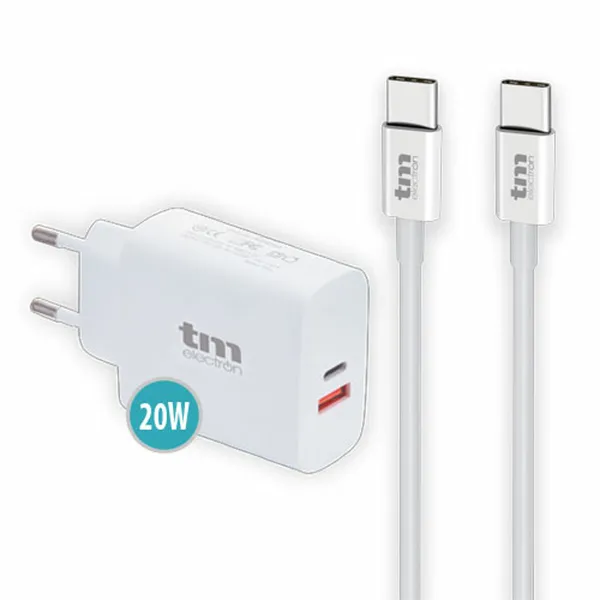 Seinalaadija TM Electron 20 W USB-C (1 Ühikut)