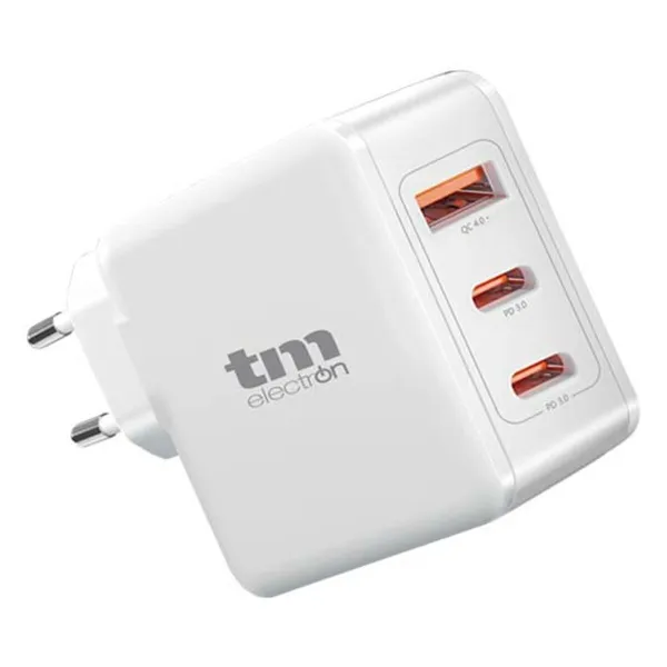 Seinalaadija TM Electron 15 W 18 W 65 W 45 W 60 W USB-C x 2 USB-A