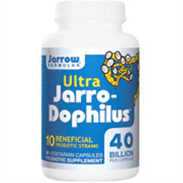 Jarro-Dophilus Ultra Gut Rescue, 50 miljardia pesäkemuodosta koostuvaa yksikköä (CFU) - 60 v-kapselia