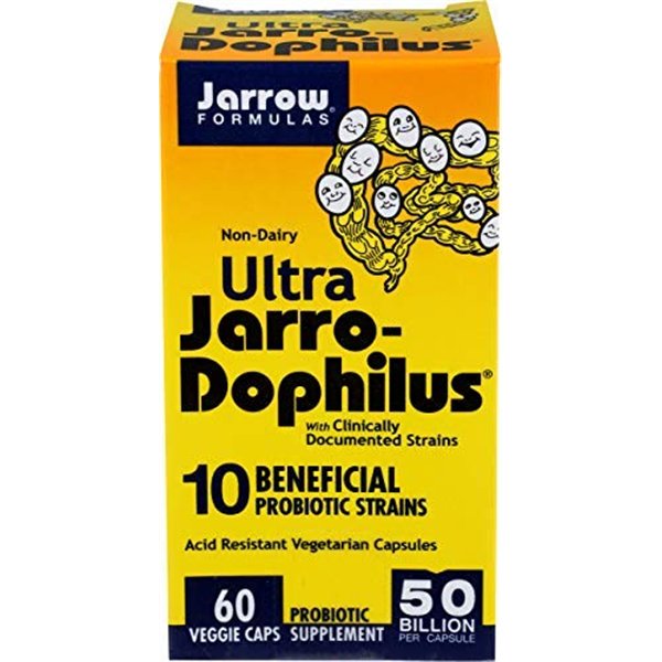 Jarro-Dophilus Ultra Gut Rescue, 50 млрд КОЕ - 60 растительных капсул