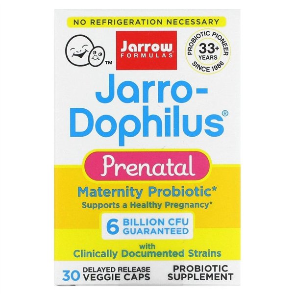 Jarro-Dophilus Prenatal, 6 Billion CFU - 30 vcaps