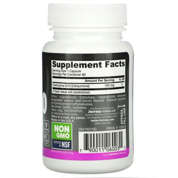 Co-Q10, 100mg - 60 vcaps