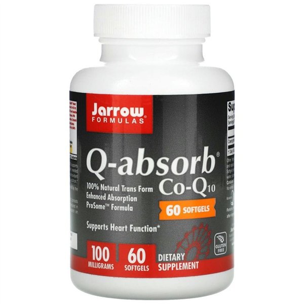 Q-absorb, 100 mg – 60 minkštųjų kapsulių